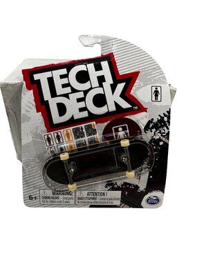 Tech Deck Girl Skateboard Company Common Black Skateboard Fingerboard New